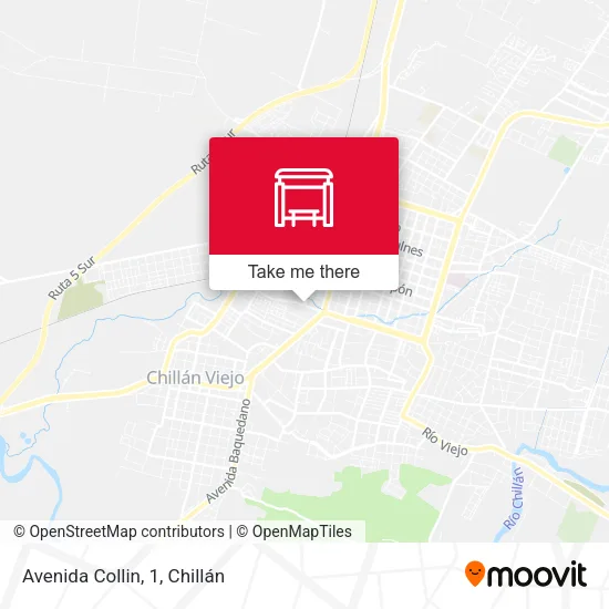 Mapa de Avenida Collin, 1