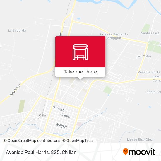 Avenida Paul Harris, 825 map