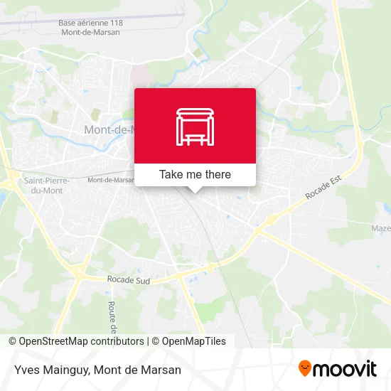Yves Mainguy map