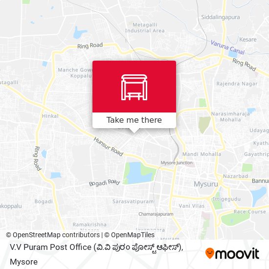 V.V Puram Post Office (ವಿ.ವಿ ಪುರಂ ಪೋಸ್ಟ್‌ ಆಫೀಸ್) map