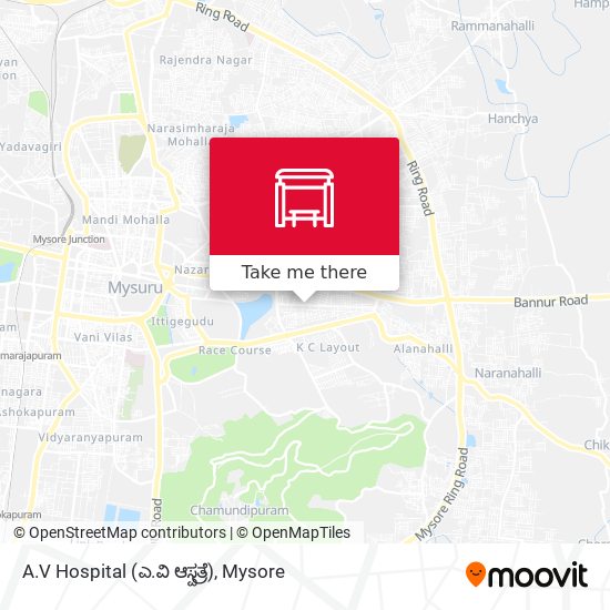 A.V Hospital (ಎ.ವಿ ಆಸ್ಪತ್ರೆ) map