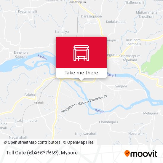Toll Gate (ಟೋಲ್ ಗೇಟ್) map