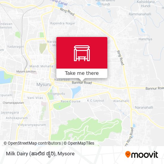 Milk Dairy (ಹಾಲಿನ ಡೈರಿ) map