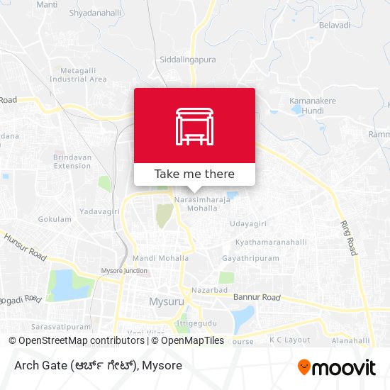 Arch Gate (ಆರ್ಚ್‌ ಗೇಟ್) map