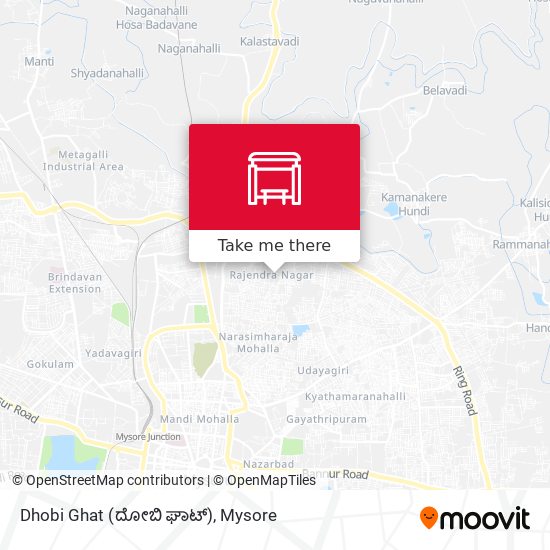 Dhobi Ghat (ದೋಬಿ ಘಾಟ್) map