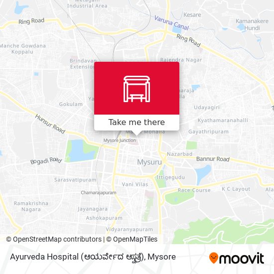 Ayurveda Hospital (ಆಯರ್ವೇದ ಆಸ್ಪತ್ರೆ) map