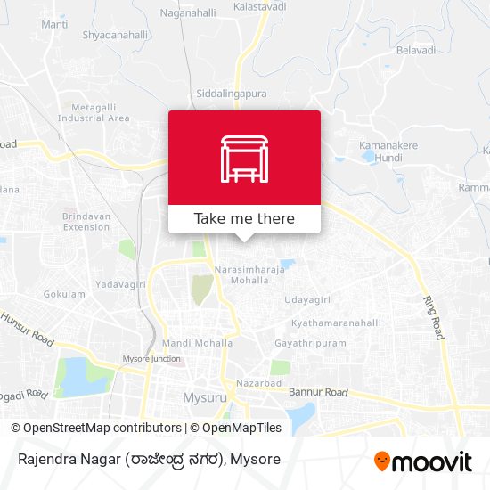 Rajendra Nagar (ರಾಜೇಂದ್ರ ನಗರ) map