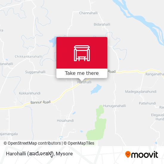 Harohalli (ಹಾರೋಹಳ್ಳಿ) map