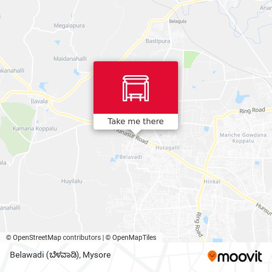 Belawadi (ಬೆಳವಾಡಿ) map