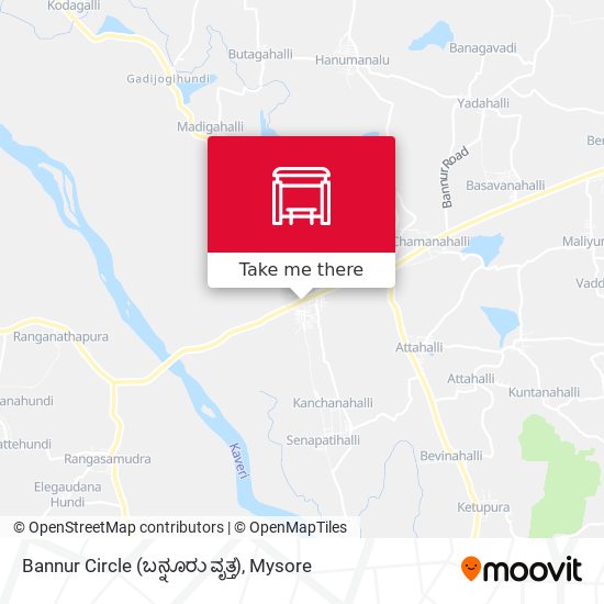 Bannur Circle (ಬನ್ನೂರು ವೃತ್ತ) map