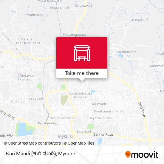 Kuri Mandi (ಕುರಿ ಮಂಡಿ) map