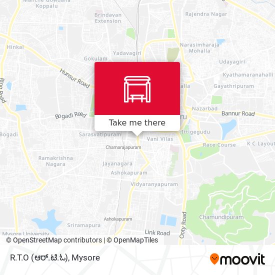 R.T.O (ಆರ್.ಟಿ.ಓ) map