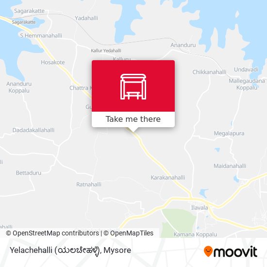 Yelachehalli (ಯಲಚೇಹಳ್ಳಿ) map