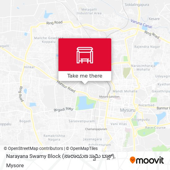 Narayana Swamy Block (ನಾರಾಯಣ ಸ್ವಾಮಿ ಬ್ಲಾಕ್) map