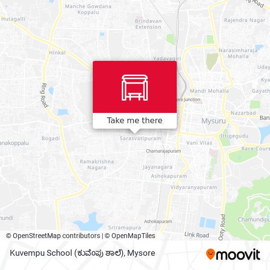 Kuvempu School (ಕುವೆಂಪು ಶಾಲೆ) map