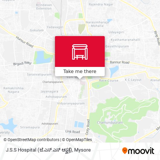 J.S.S Hospital (ಜೆ.ಎಸ್.ಎಸ್ ಆಸ್ಪತ್ರೆ) map