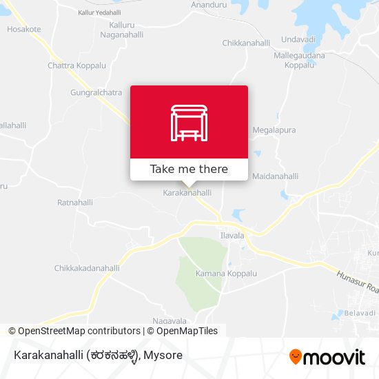 Karakanahalli (ಕರಕನಹಳ್ಳಿ) map