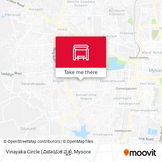 Vinayaka Circle (ವಿನಾಯಕ ವೃತ್ತ) map