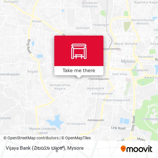 Vijaya Bank (ವಿಜಯಾ ಬ್ಯಾಂಕ್) map