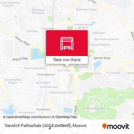 Sanskrit Pathashale (ಸಂಸ್ಕೃತ ಪಾಠಶಾಲೆ) map