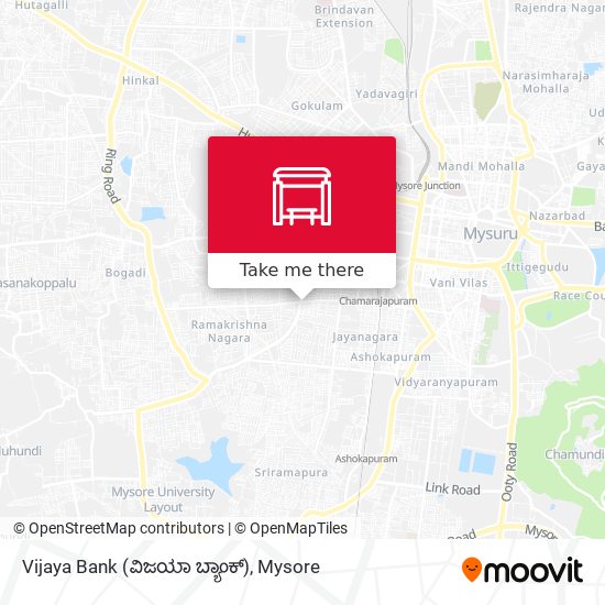 Vijaya Bank (ವಿಜಯಾ ಬ್ಯಾಂಕ್) map