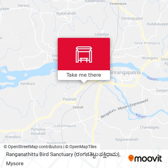 Ranganathittu Bird Sanctuary (ರಂಗನತಿಟ್ಟು ಪಕ್ಷಿಧಾಮ) map
