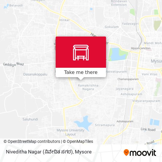 Niveditha Nagar (ನಿವೇದಿತ ನಗರ) map