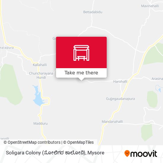 Soligara Colony (ಸೋಲಿಗರ ಕಾಲೋನಿ) map