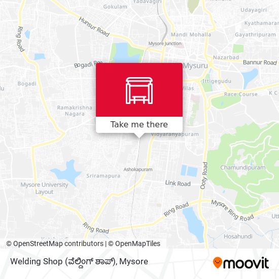 Welding Shop (ವೆಲ್ಡಿಂಗ್‌ ಶಾಪ್‌) map