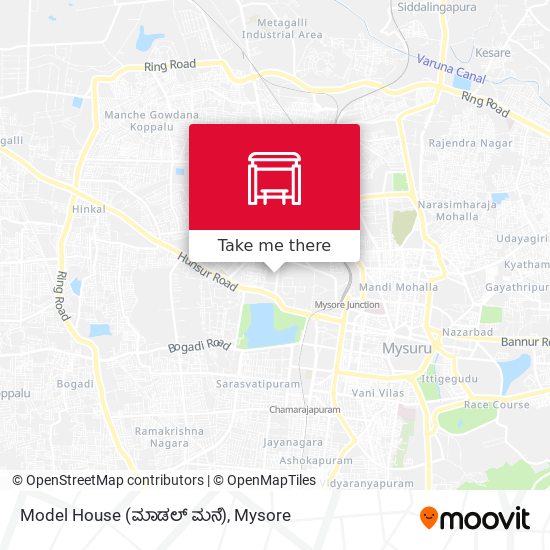 Model House (ಮಾಡಲ್ ಮನೆ) map