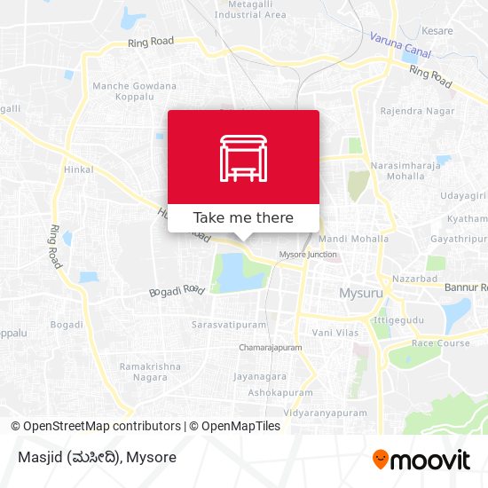 Masjid (ಮಸೀದಿ) map