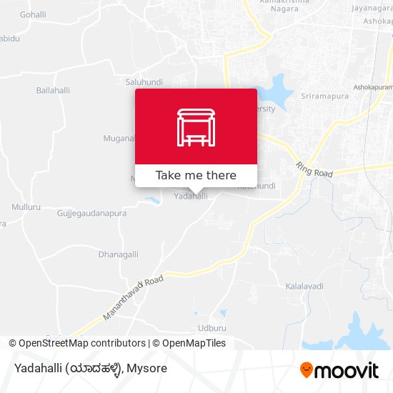 Yadahalli (ಯಾದಹಳ್ಳಿ) map