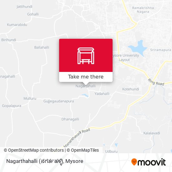 Nagarthahalli (ನಗರ್ತಹಳ್ಳಿ) map
