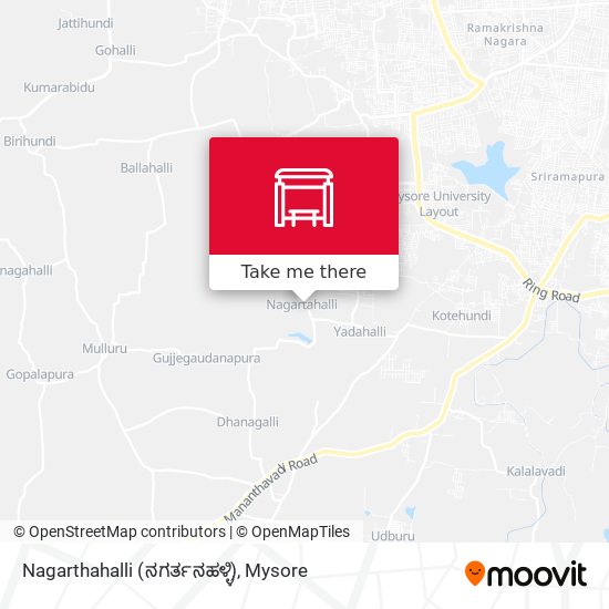 Nagarthahalli (ನಗರ್ತನಹಳ್ಳಿ) map