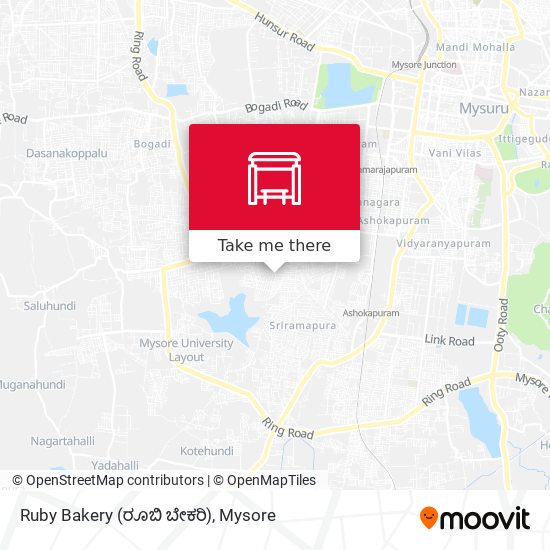 Ruby Bakery (ರೂಬಿ ಬೇಕರಿ) map