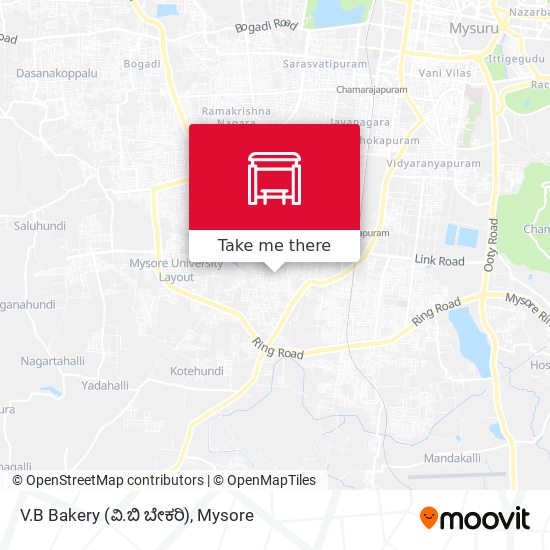 V.B Bakery (ವಿ.ಬಿ ಬೇಕರಿ) map
