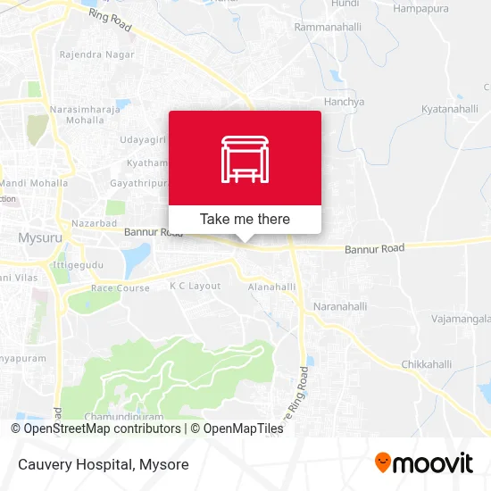 Cauvery Hospital map