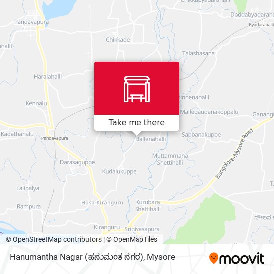 Hanumantha Nagar (ಹನುಮಂತ ನಗರ) map