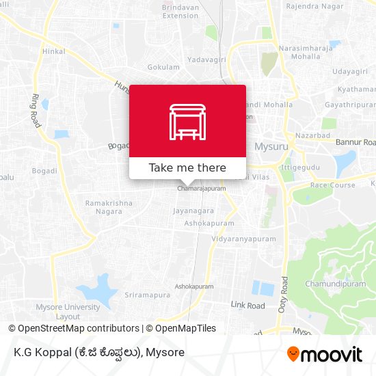 K.G Koppal (ಕೆ.ಜಿ ಕೊಪ್ಪಲು) map