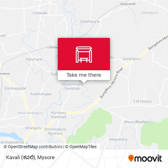 Kavali (ಕವಲಿ) map
