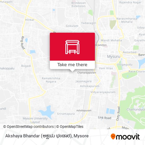 Akshaya Bhandar (ಅಕ್ಷಯ ಭಂಡಾರ) map