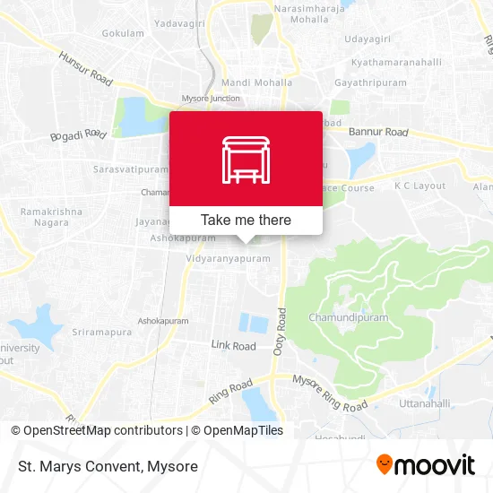 St. Marys Convent map