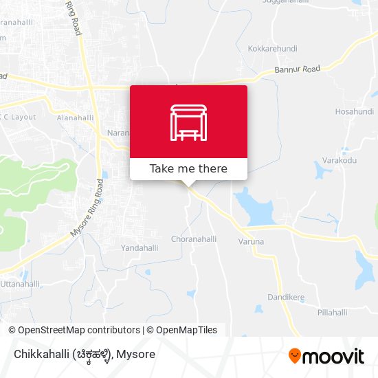 Chikkahalli (ಚಿಕ್ಕಹಳ್ಳಿ) map