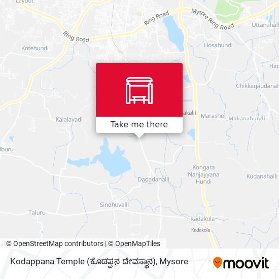 Kodappana Temple (ಕೊಡಪ್ಪನ ದೇವಸ್ಥಾನ) map