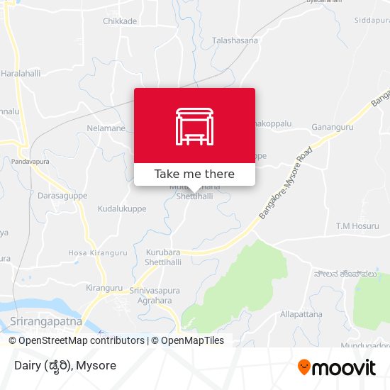 Dairy (ಡೈರಿ) map