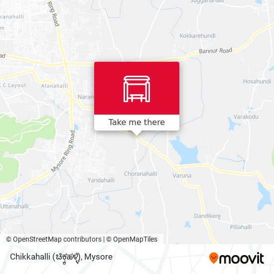 Chikkahalli (ಚಿಕ್ಕಹಳ್ಳಿ) map