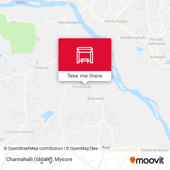 Channahalli (ಚನ್ನಹಳ್ಳಿ) map