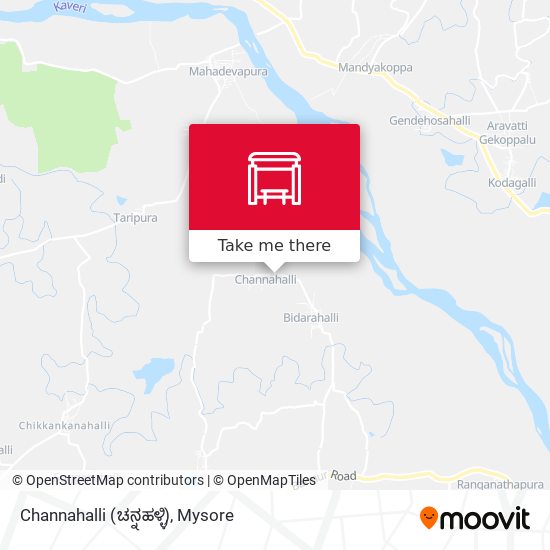 Channahalli (ಚನ್ನಹಳ್ಳಿ) map