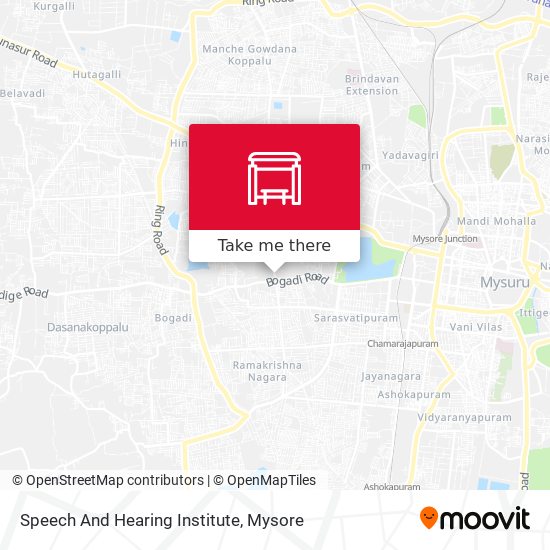 Speech And Hearing Institute map