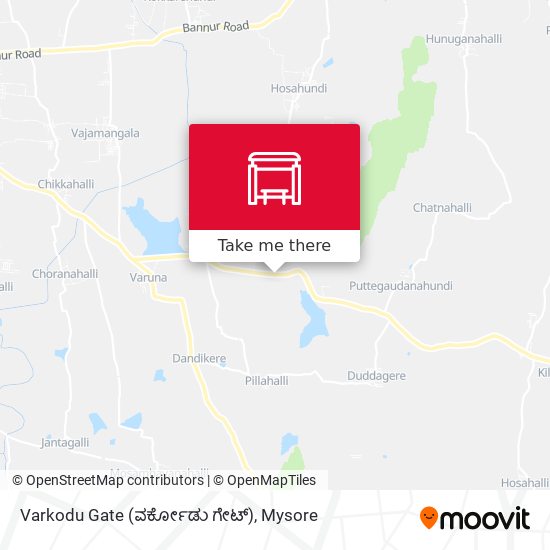 Varkodu Gate (ವರ್ಕೋಡು ಗೇಟ್) map